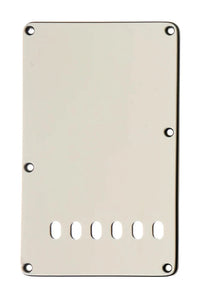Allparts PG-0556-035 TREMOLO SPRING COVER BACKPLATE White 3 Ply