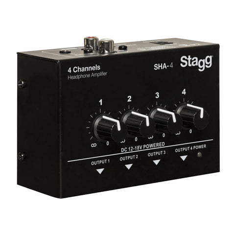 SHA-4 Stagg 4 Channel Headphone Amp
