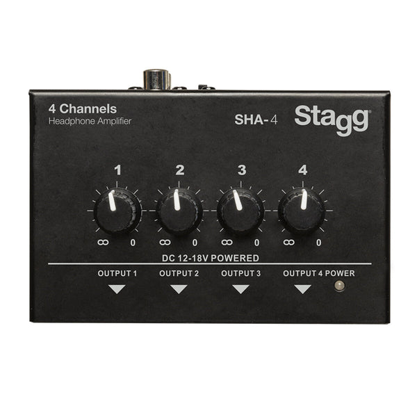 SHA-4 Stagg 4 Channel Headphone Amp