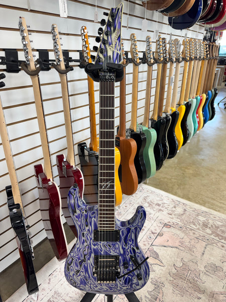 Ibanez S620EX1 Standard - Black / Silver / Blue - Used