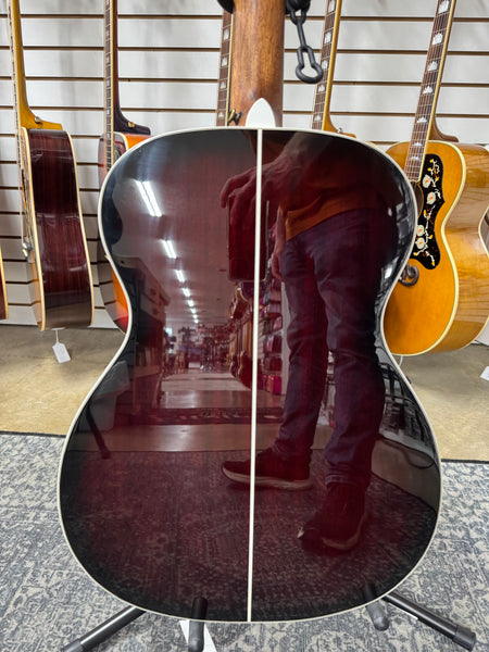 D'Angelico Premier Tammany with Electronics - Trans Black Cherry Burst - B Stock