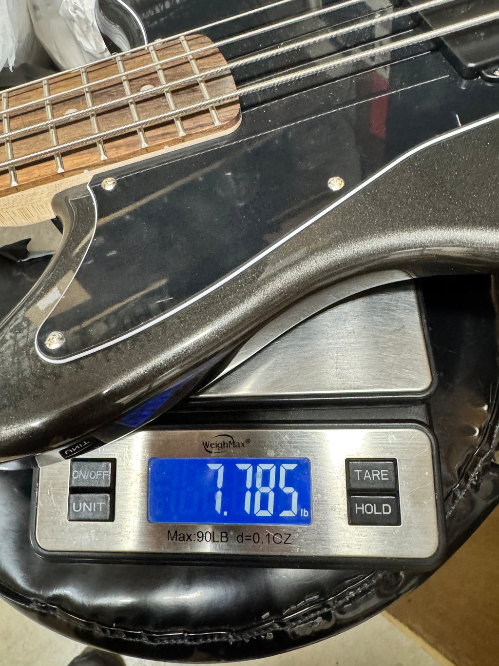 Squier Affinity Jaguar Bass H - Charcoal Frost Metallic