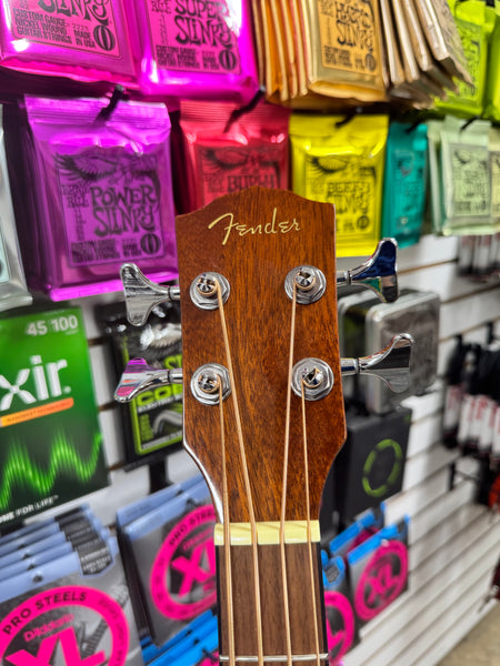 Fender CB-60SCE Acoustic-Electric Bass - Natural