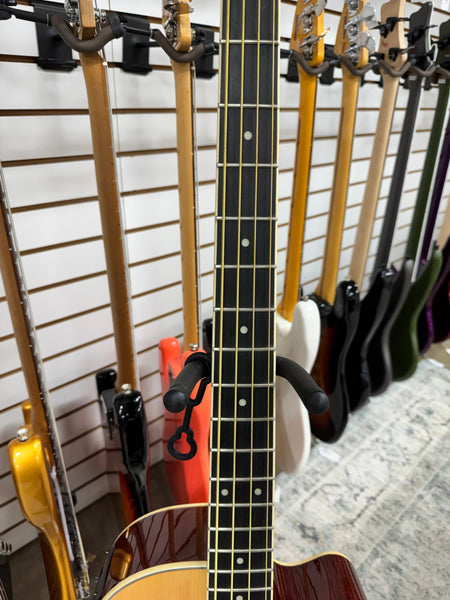 Oscar Schmidt OB100-N Acoustic/Electric Bass - Natural