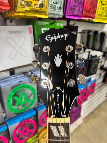 Epiphone Hummingbird Studio EC Limited Edition - Wine Red