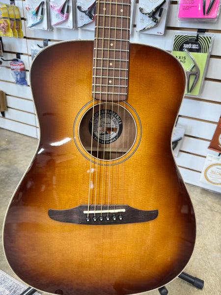 Fender California Traditional Series Malibu Classic - Aged Cognac Burst