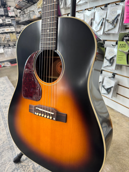 Epiphone - J-45 Standard - Left-Handed Acoustic-Electric Guitar - Vintage Sunburst