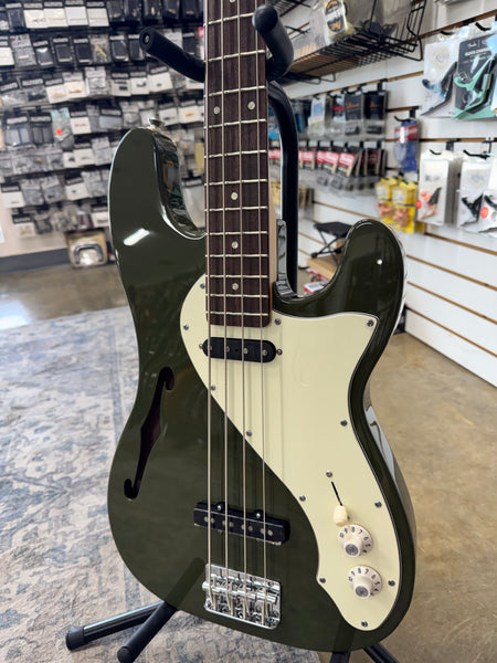Squier Paranormal Precision Bass Thinline SJ - Olive
