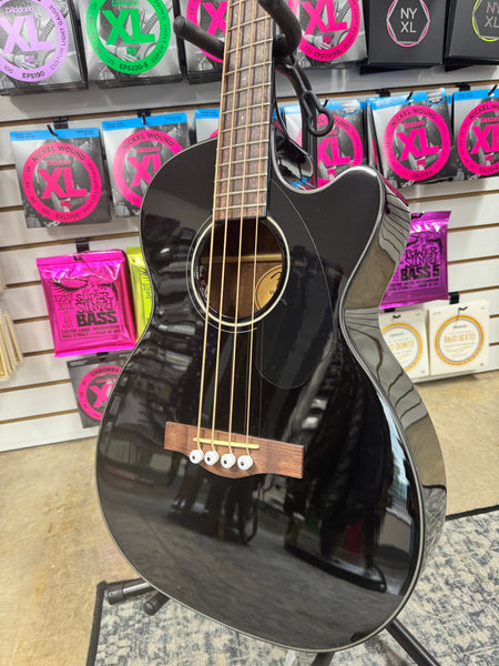 Fender CB-60SCE Acoustic-Electric Bass - Black