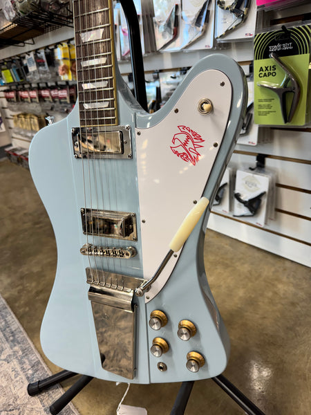 Epiphone "Inspired by Gibson" 1963 Firebird V Reissue - Frost Blue