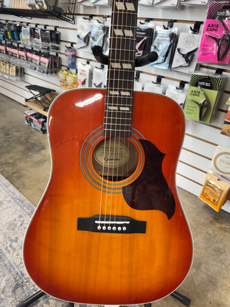 Epiphone Hummingbird Artist - Faded Cherry
