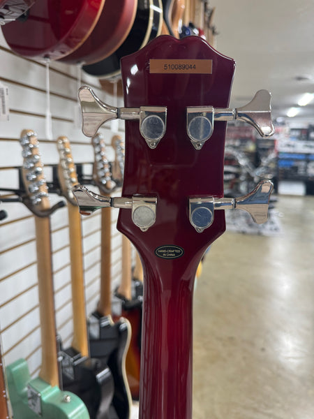 Epiphone Embassy Bass - Sparkling Burgundy - B Stock