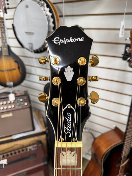 Epiphone J-200 EC Studio - Vintage Sunburst