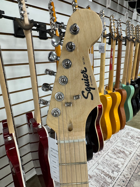 Squier Mini Stratocaster V2 with Maple Fretboard - Olympic White