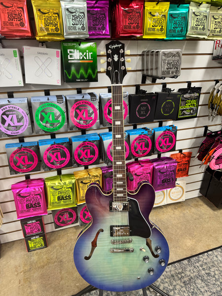 Epiphone ES-335 Figured - Blueberry Burst