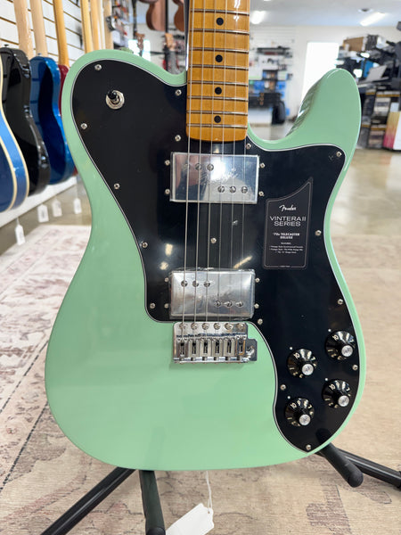 Fender Vintera II '70s Telecaster Deluxe with Tremolo, Maple Fretboard - Surf Green