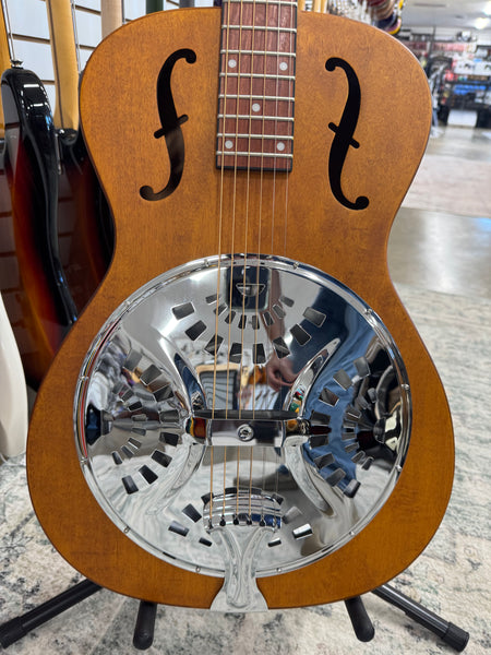 Epiphone Dobro Hound Dog Round Neck - Vintage Brown - B Stock