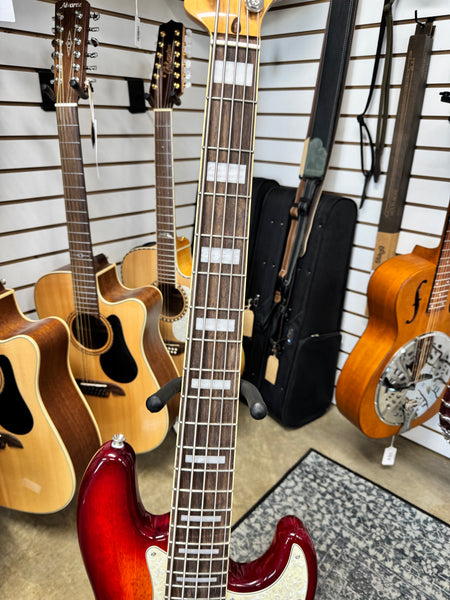 Squier Classic Vibe Active '70s Jazz Bass V - Sienna Sunburst
