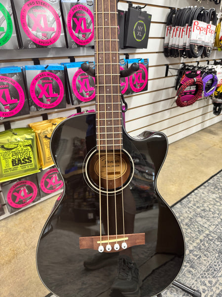 Fender CB-60SCE Acoustic-Electric Bass - Black