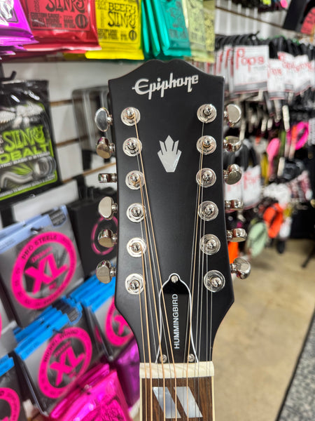 Epiphone Hummingbird 12-String - Cherry Sunburst