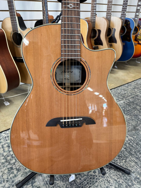 Alvarez MG75ce Grand Auditorium Acoustic Electric Guitar - Cedar Top - Natural