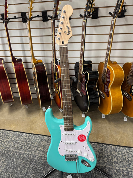 Squier Limited Edition Sonic Stratocaster - Sea Foam Green - B Stock