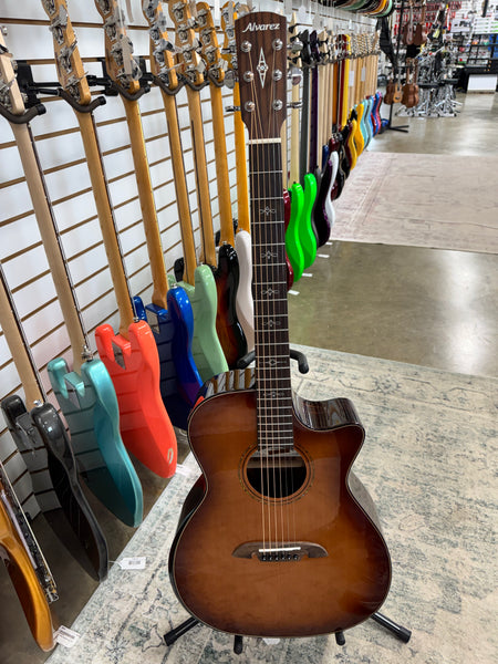 Alvarez AGE950CEAR Artist Elite Grand Auditorium Acoustic Electric Guitar - Shadow Burst