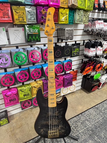 Sire Marcus Miller V10 5-String - Transparent Black Satin