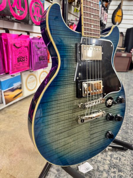 Epiphone Les Paul Special Double Cut Figured - Ocean Water