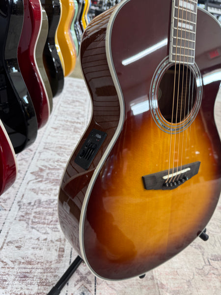 D'Angelico Premier Tammany with Electronics - Iced Tea Burst - B Stock