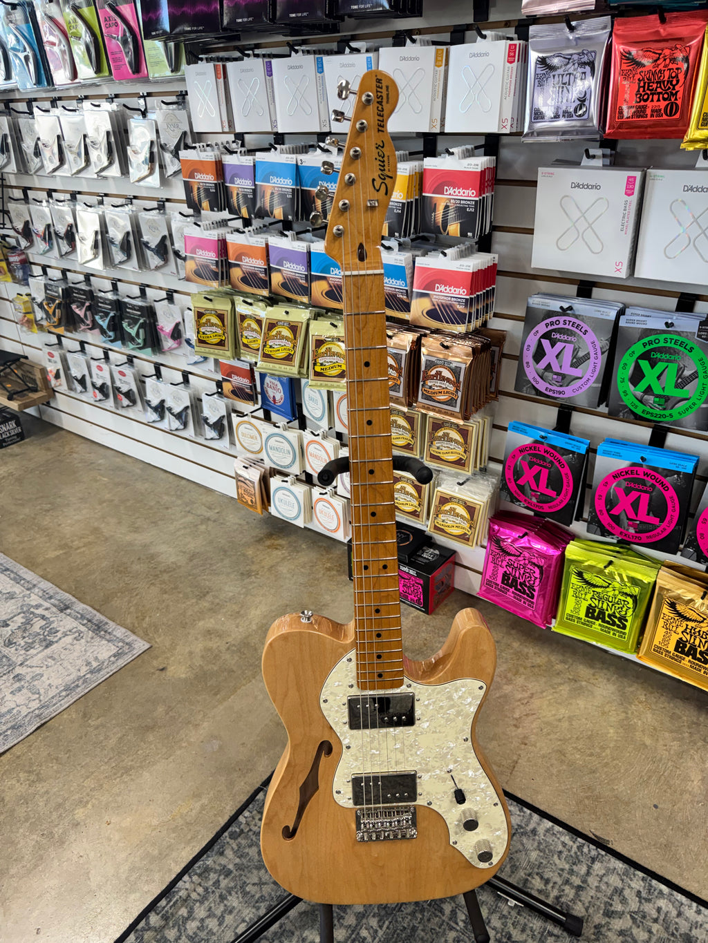 Squier Classic Vibe '70s Telecaster Thinline - Natural