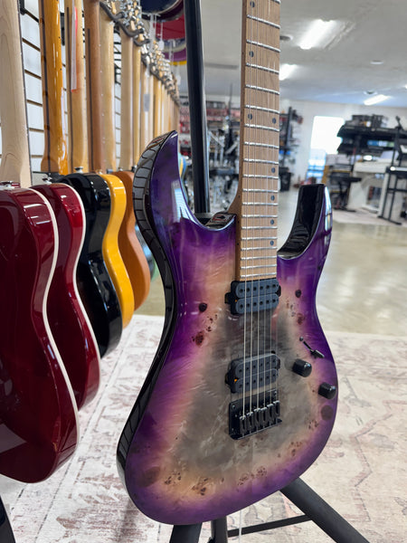 Spira S-450TPP Electric Guitar - Transparent Purple - Used