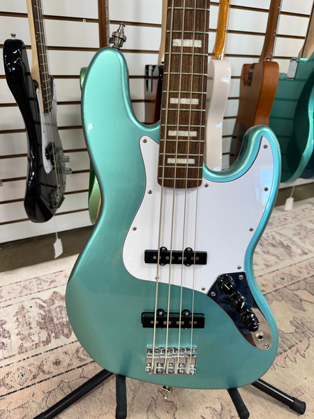 Squier Affinity Active Jazz Bass - Mystic Seafoam Green