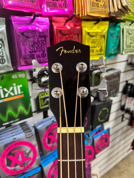 Fender CB-60SCE Acoustic-Electric Bass - Black