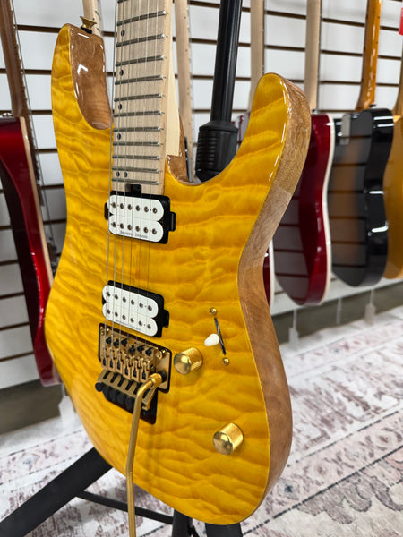 Charvel Pro-Mod DK24 HH FR - Dark Amber