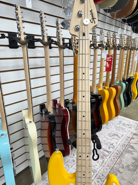 Squier Limited Edition Sonic Precision Bass - Graffiti Yellow