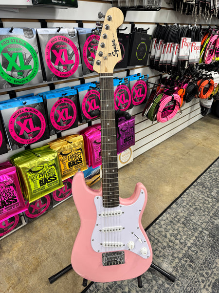 Squier Mini Strat - Shell Pink