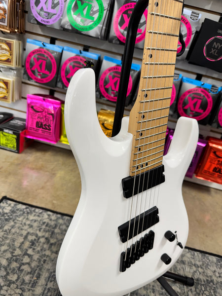 Harley Benton R-457MN WH MultiScale 7 String - White
