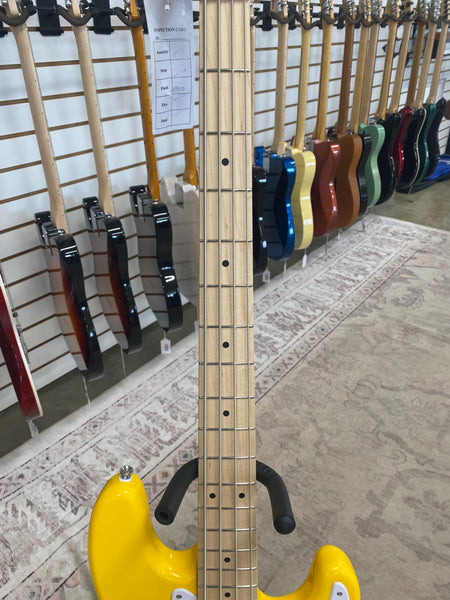 Squier Limited Edition Sonic Precision Bass - Graffiti Yellow