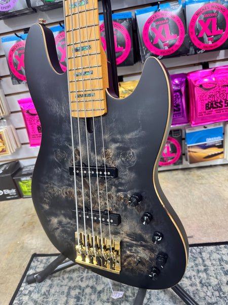 Sire Marcus Miller V10 5-String - Transparent Black Satin
