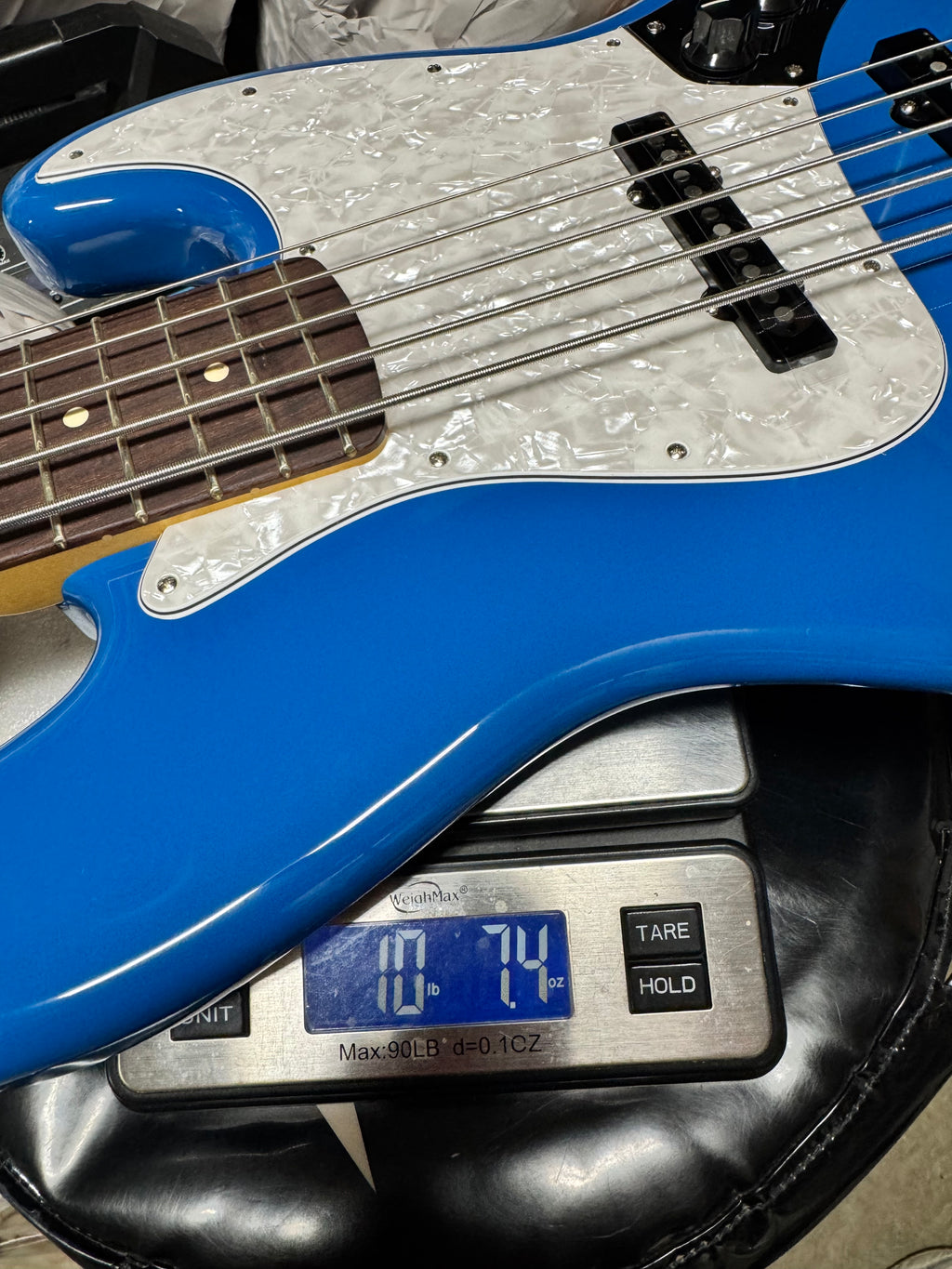 Fender Player II Modified Active Jazz Bass V with Rosewood Fretboard - Electric Blue