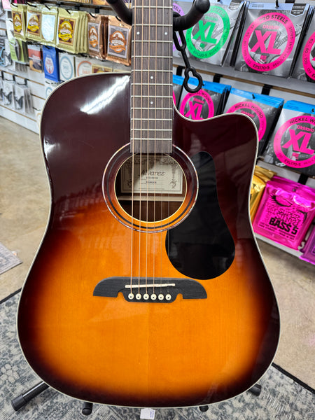 Alvarez RD26CESB Regent 26 Series Cutaway Dreadnought - Sunburst
