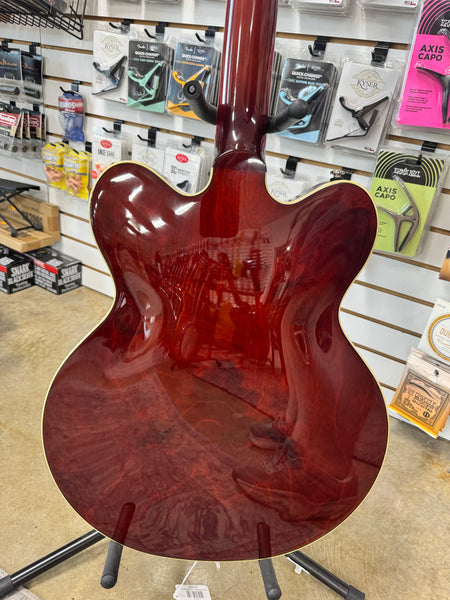Gretsch G2604T Limited Edition Streamliner Rally II Center Block - Two-Tone Oxblood / Walnut Stain