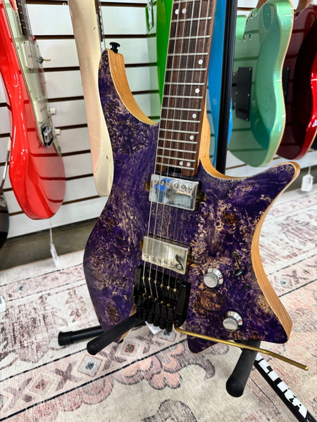 EART Headless Electric Guitar - Purple