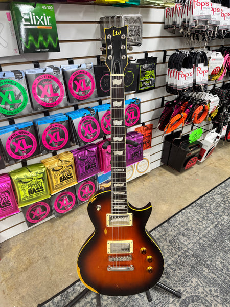ESP LTD EC-256 Distressed - Distressed 2-Tone Burst