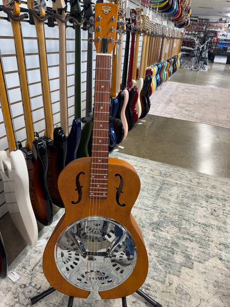 Epiphone Dobro Hound Dog Round Neck - Vintage Brown - B Stock