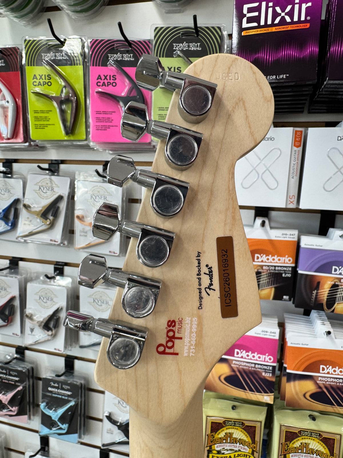 Squier Sonic Stratocaster Left-Handed - Black