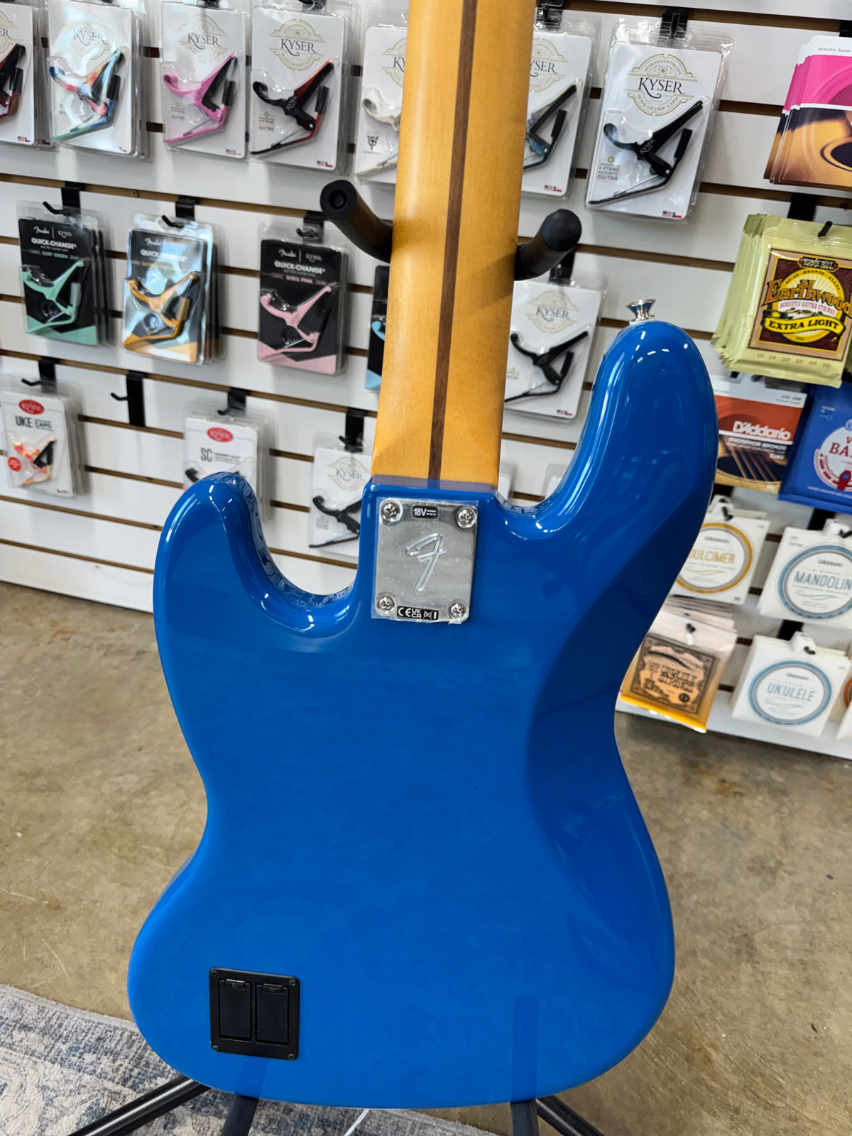 Fender Player II Modified Active Jazz Bass V with Rosewood Fretboard - Electric Blue
