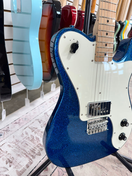 Squier Paranormal Esquire Deluxe - Blue Sparkle