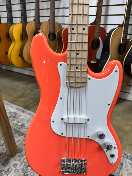 Squier Sonic Bronco Bass - Tahitian Coral